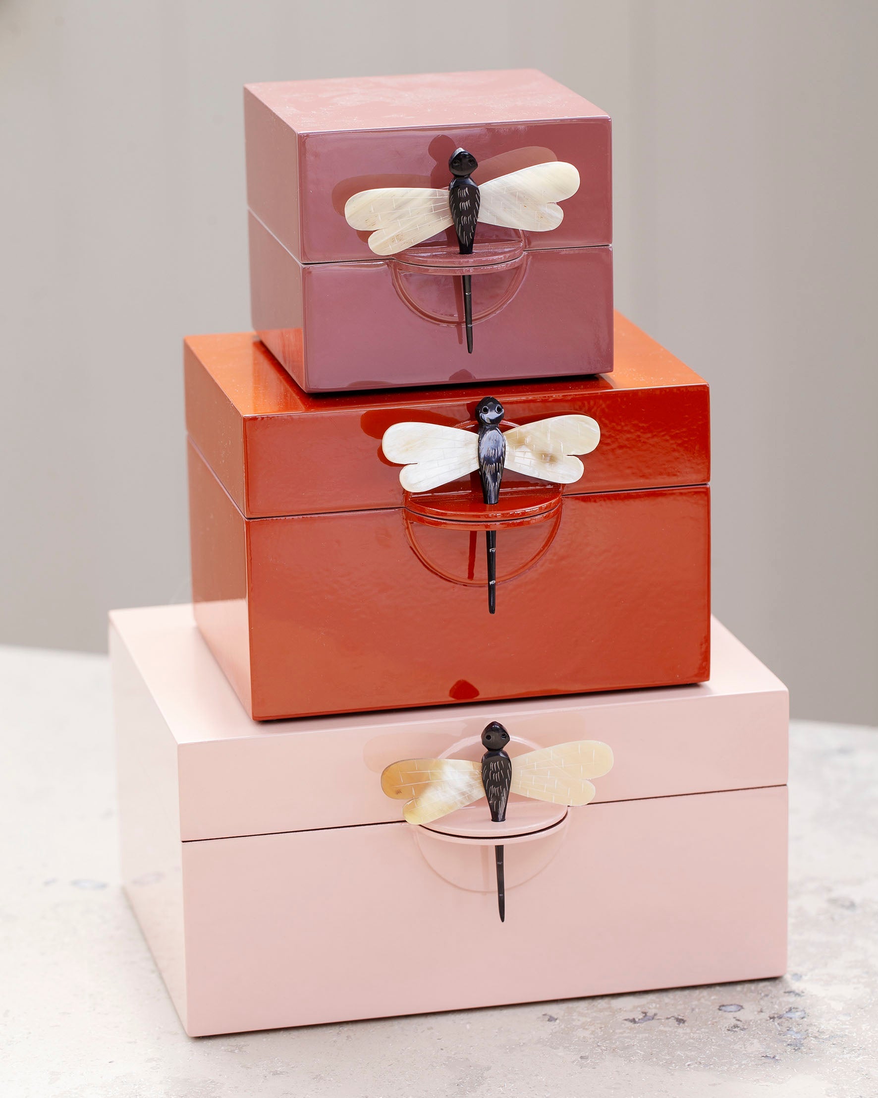 Lacquer Box B Rust