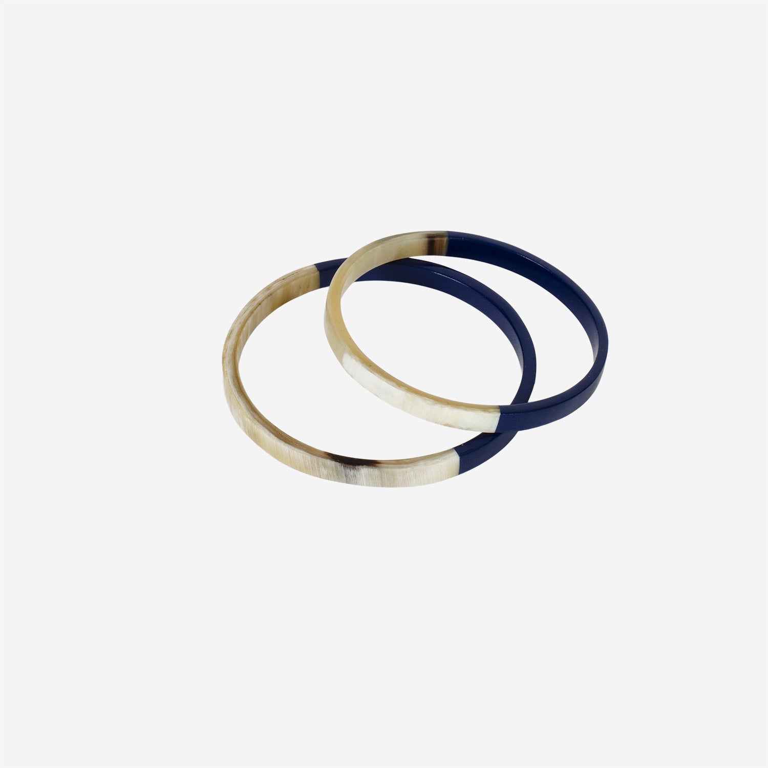 Bracelet Horn S nature/dark blue