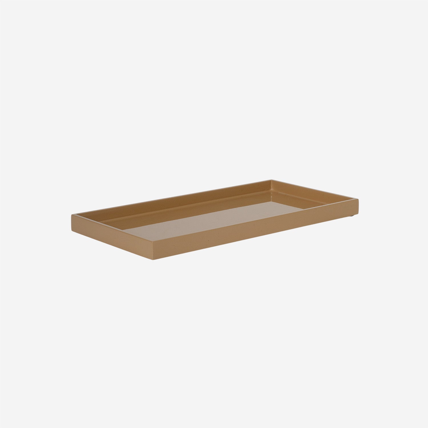Lacquer Tray 32x16 Camel