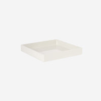 Lacquer Tray 20x20 White - color swatch