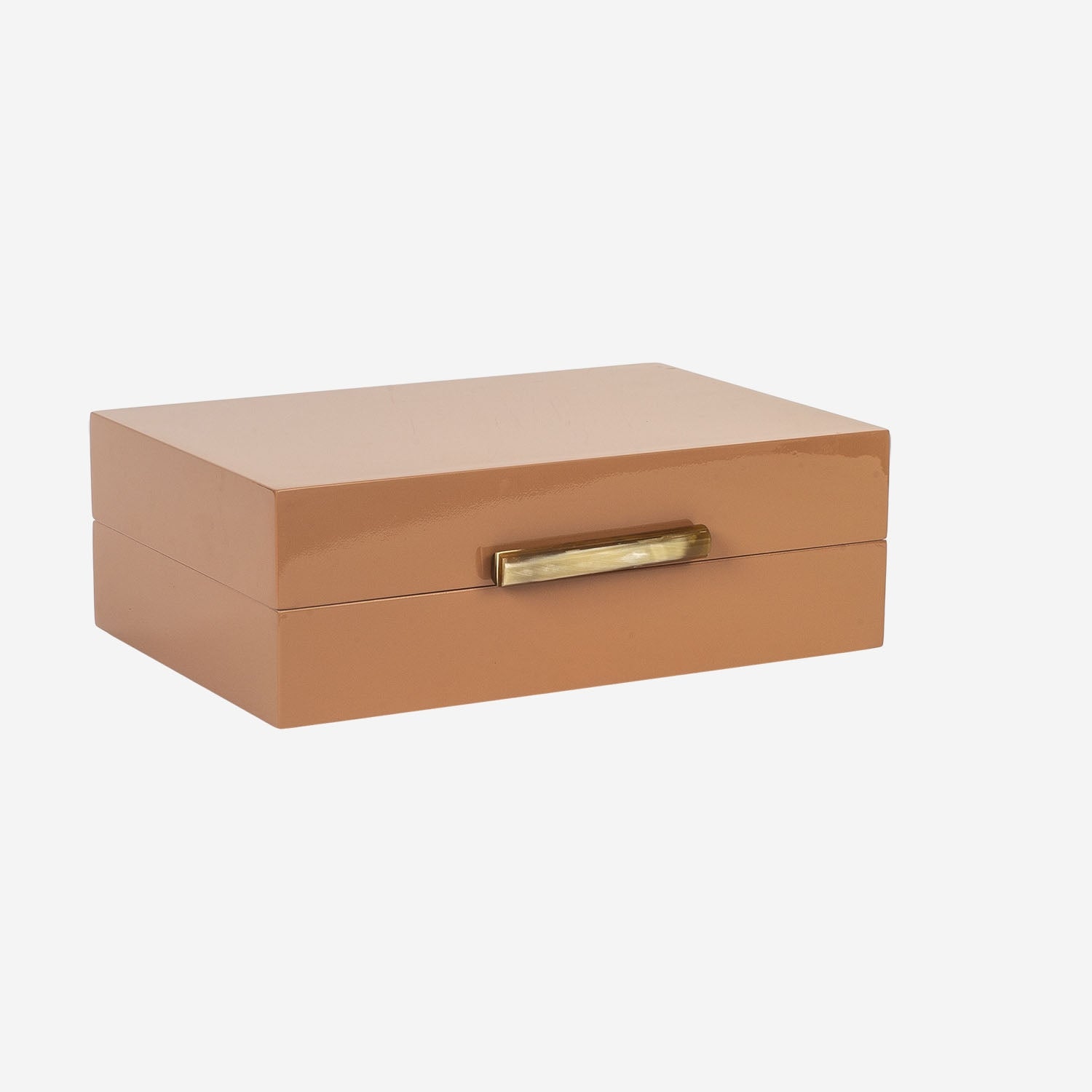 Lacquer Box w Rooms & Stick S Terracotta